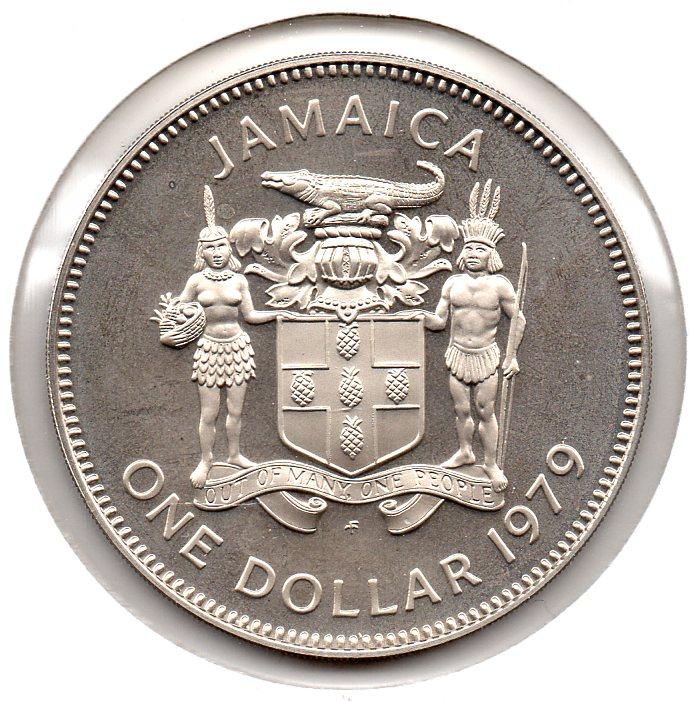 Jamaica - 1 Dollar - 1979 - Rev.jpg
