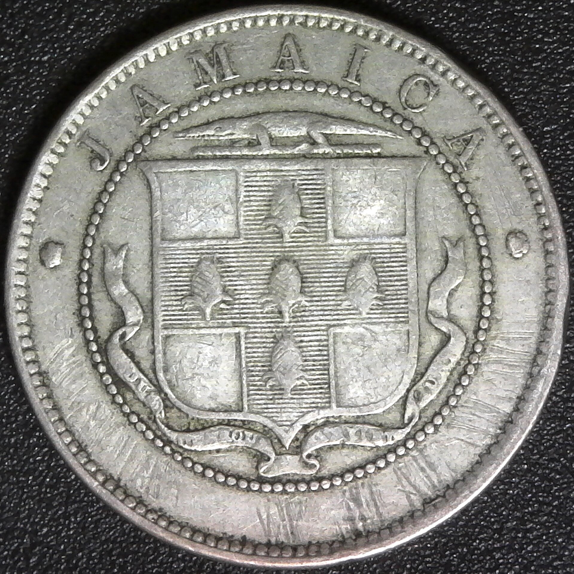 Jamaica; Penny 1870  KM#17 rev.jpg