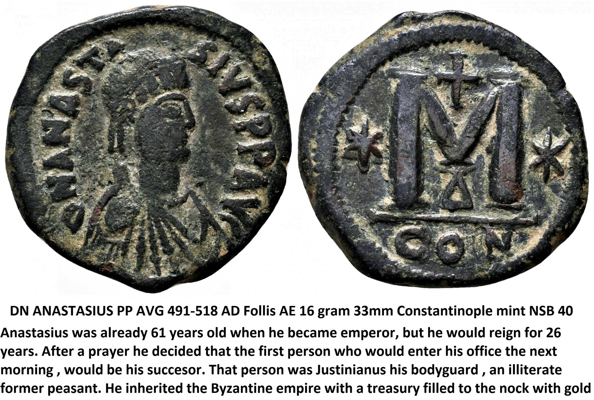 JC  Byzantium Anastasius CON 491-518.jpg