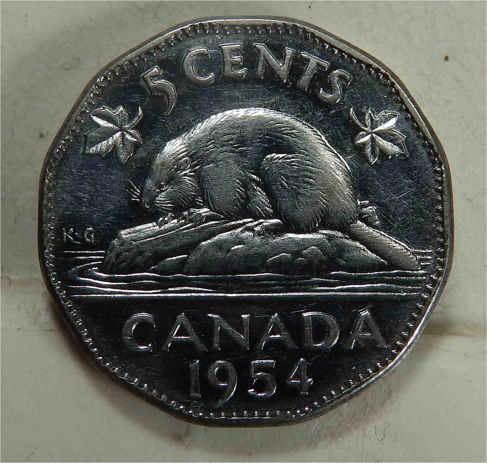Jeff Canada 5 cents 1954  rev.jpg