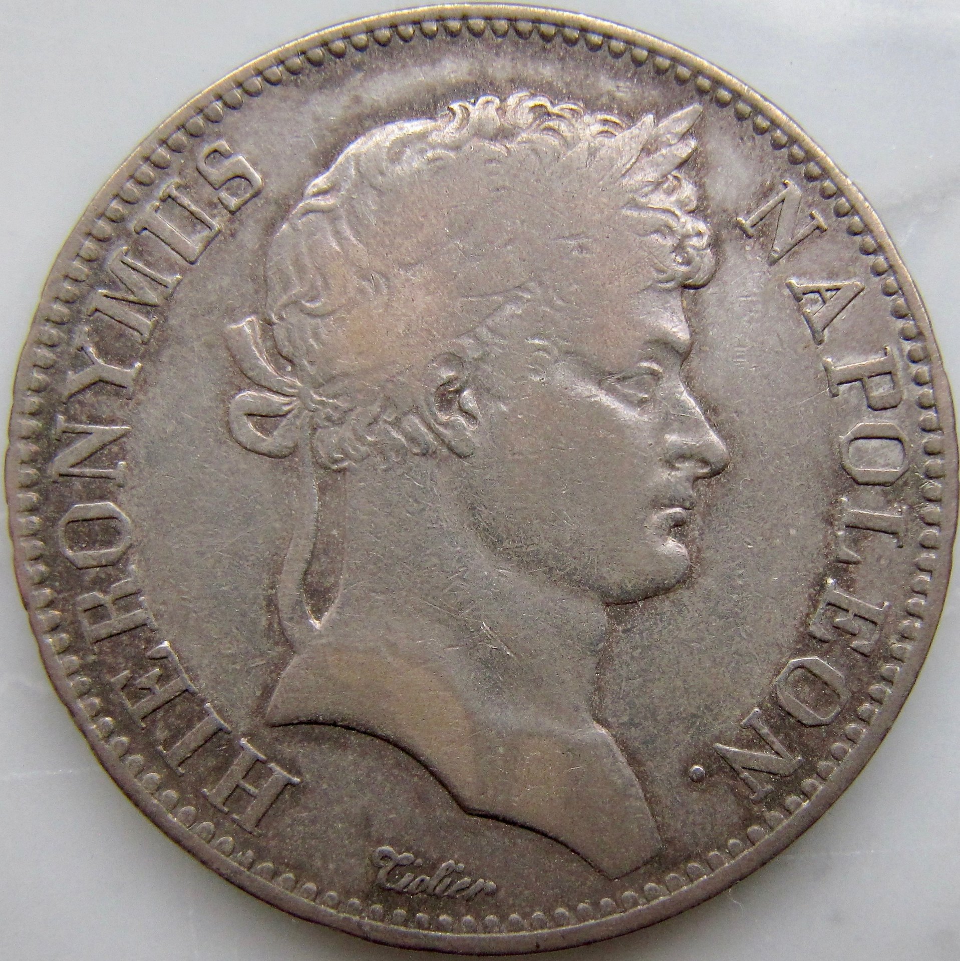 Jerome napoleon 5 Franken 1809 OBV1 N - 1.jpg