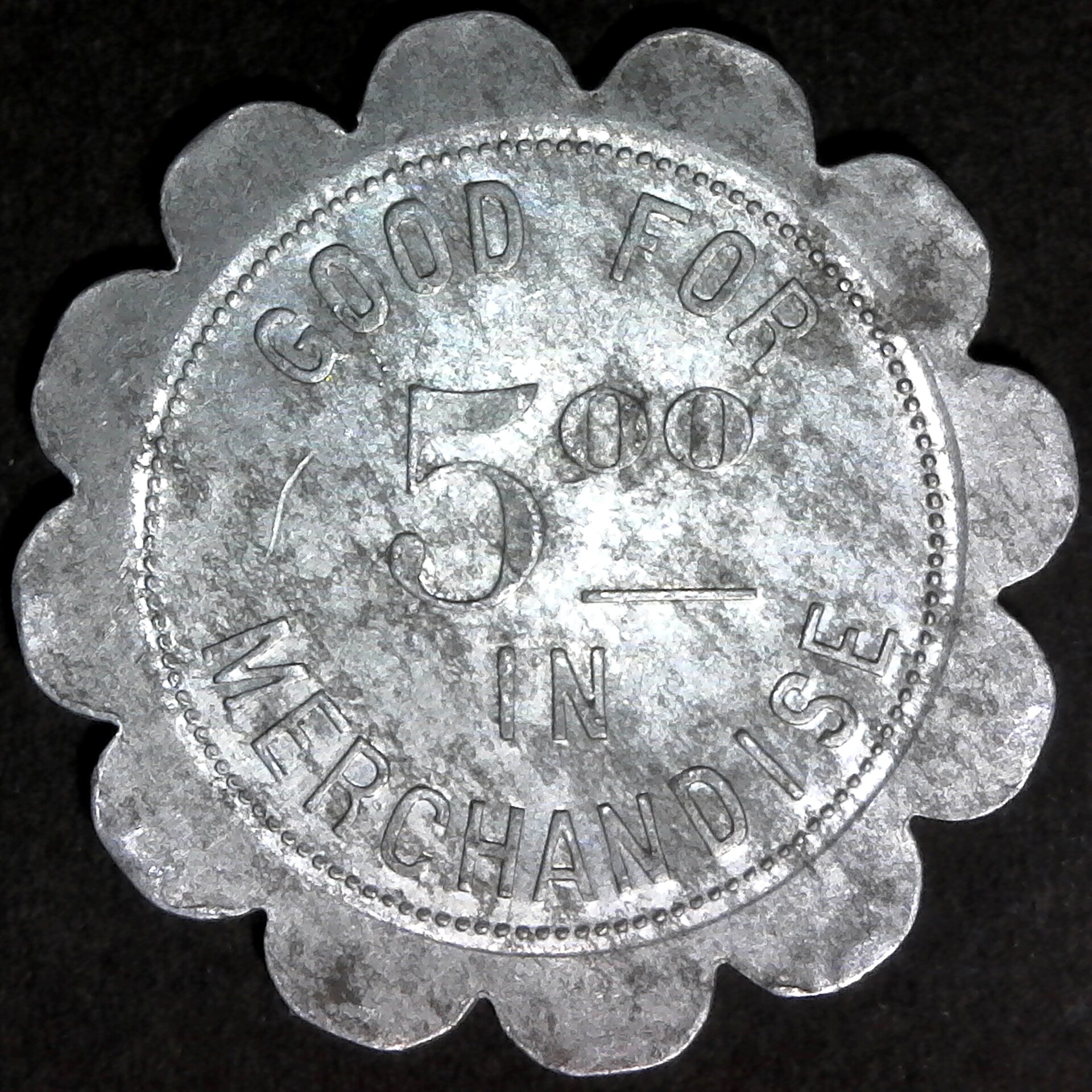 JJ McAlester Indian Territory token 5 Dollar rev.jpg
