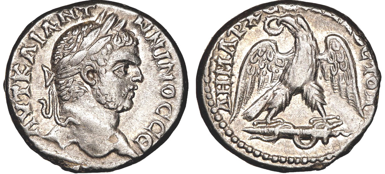 Judaea, Caes. Maritima, Caracalla, Prieur.jpg