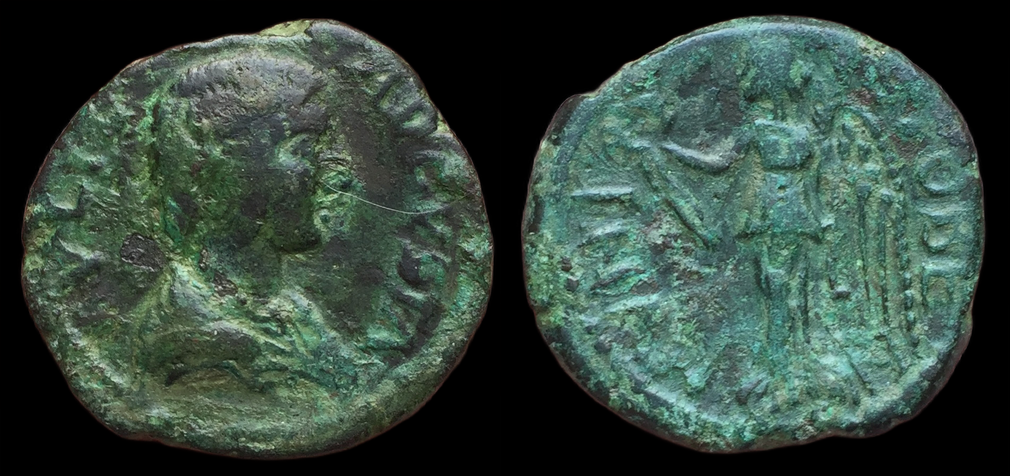 Julia Domna, AE23, Stobi Macedonia, Nike.png