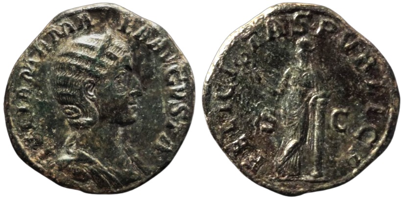 Julia Mamaea Felicitas Sestertius E.jpg
