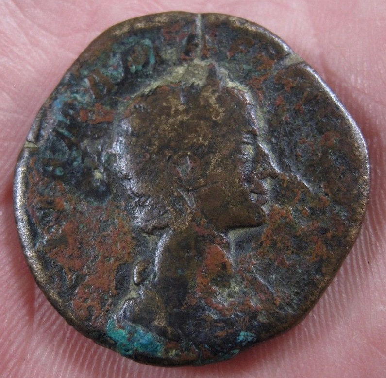 Julia Mamaea - Sestertius $9.99 Dec 2016 (3).jpg