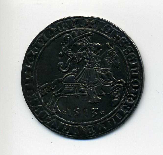 Julich-Berg Johann III Halbguldengroschen 1513 obv 469.jpg