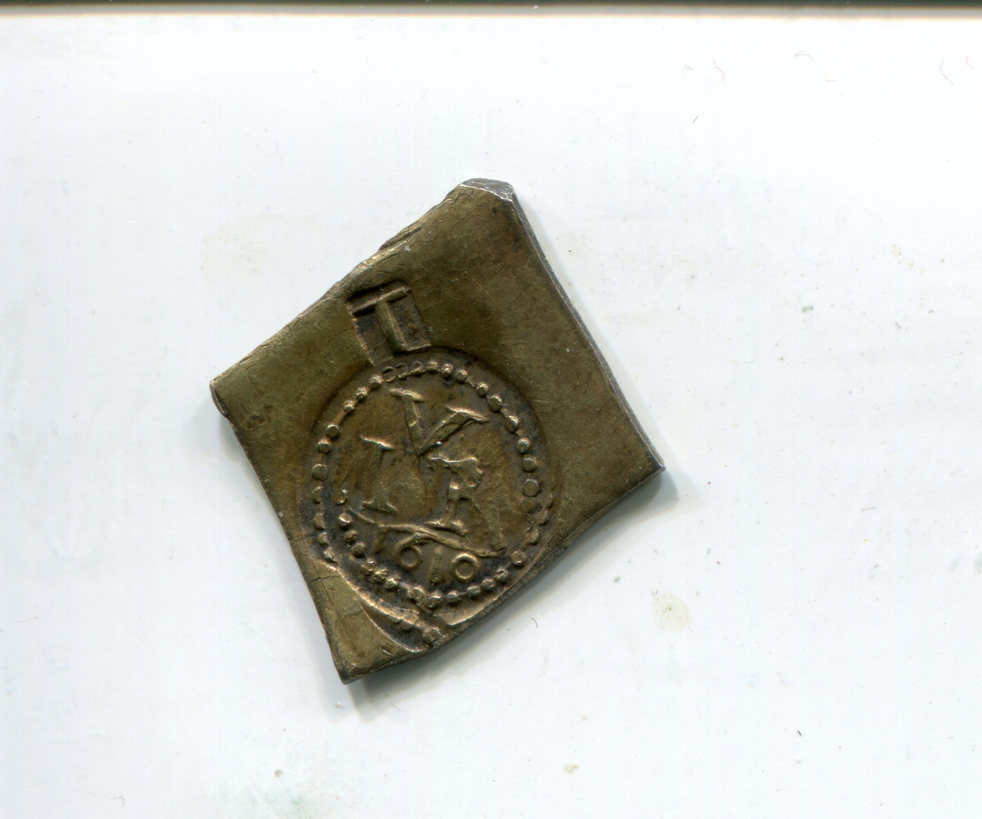 Julich Taler Klippe 1610 Imp garrison besieged by Brand & Pfalz-Neuburg  Uniface 570.jpg