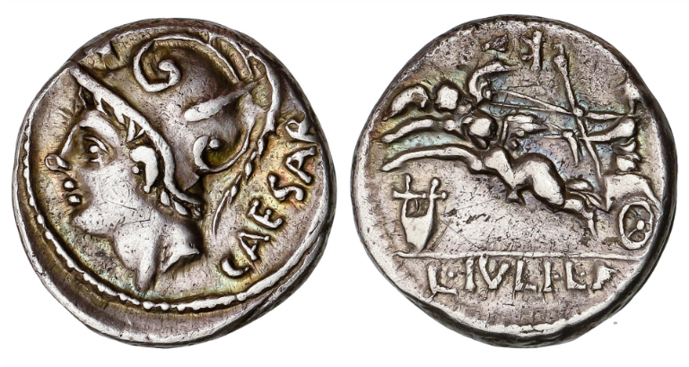 Julius Lf Caesar Denarius Ex Leo Benz.png