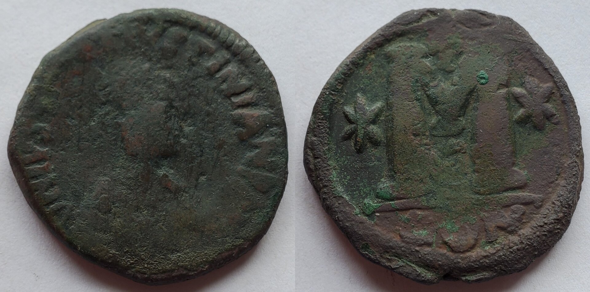 Justin and Justinian AE follis joint reign summer 527.jpg