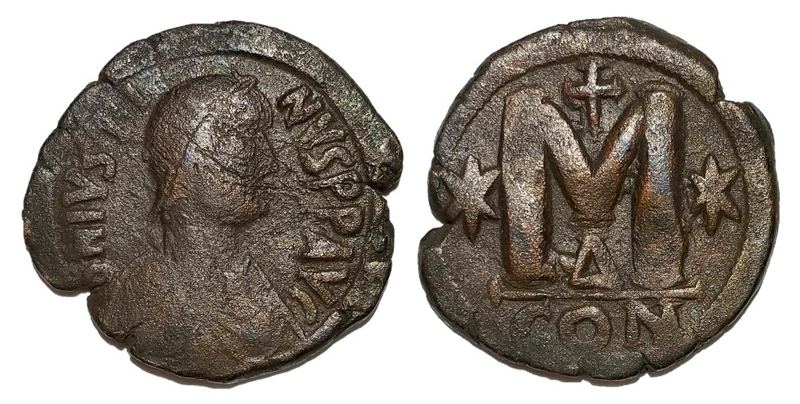 Justin I Follis Constantinople.jpg