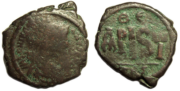 Justinian 16 nummi Thess.jpg
