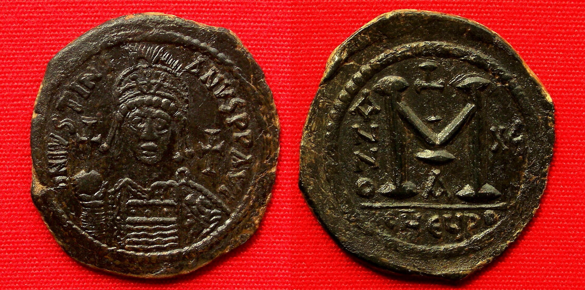 Justinian 40 nummi, Antioch, Syria (2).jpg