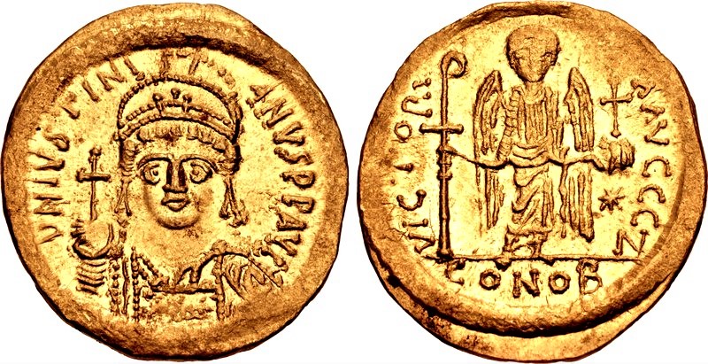 Justinian AV Solidus.jpg