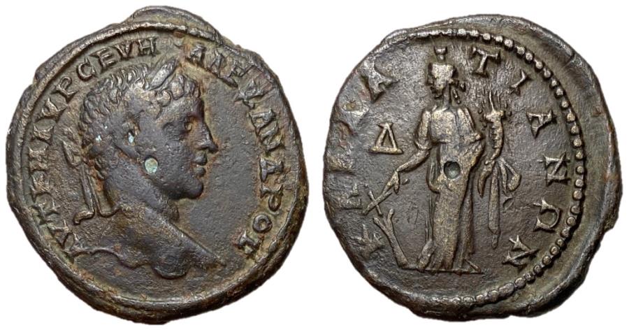 Kallatis, Thrace - Severus Alexander Tyche standing Varb 348 - Vcoins DIE MATCH pic.jpg