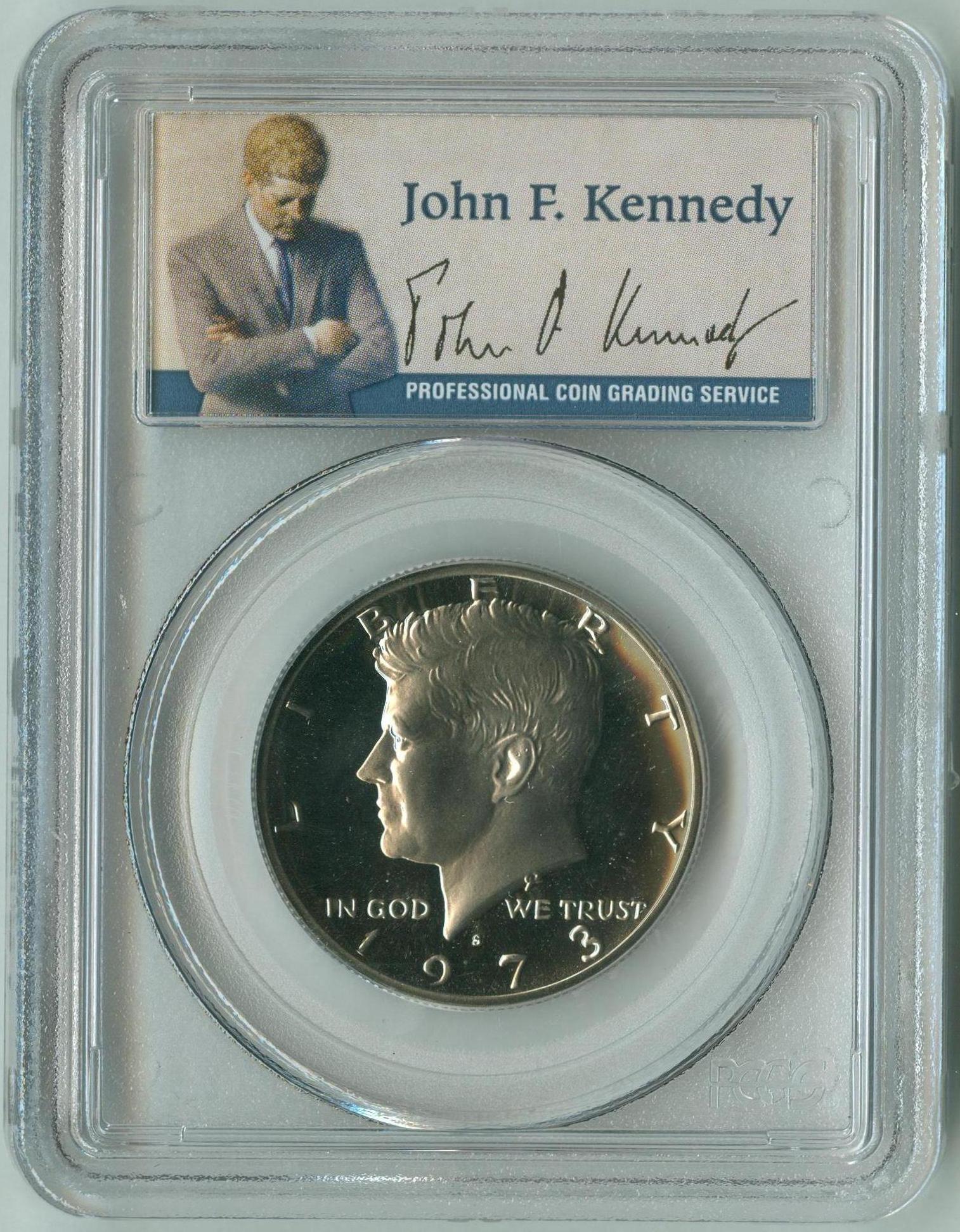 Kennedy 1973-S Portrait 18101362 PCGS PR69DCAM Slab Rev.jpg