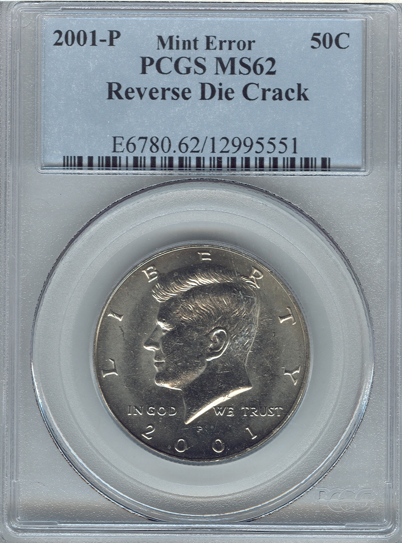 Kennedy 2001-P Rev Die Crack 12995551 PCGS MS62 Slab Obv.jpg