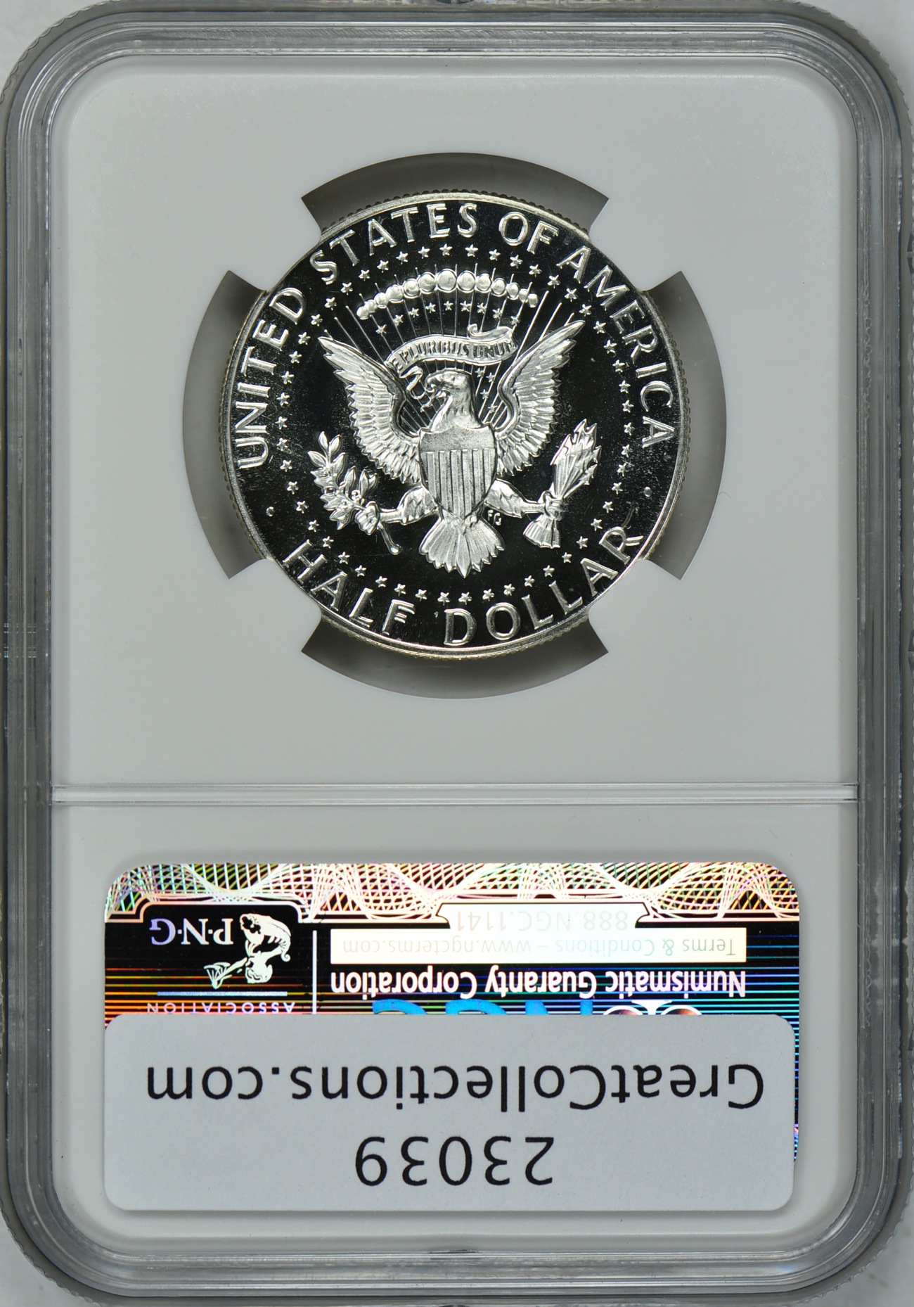 Kennedy 70 PF69 UC (reverse).jpg