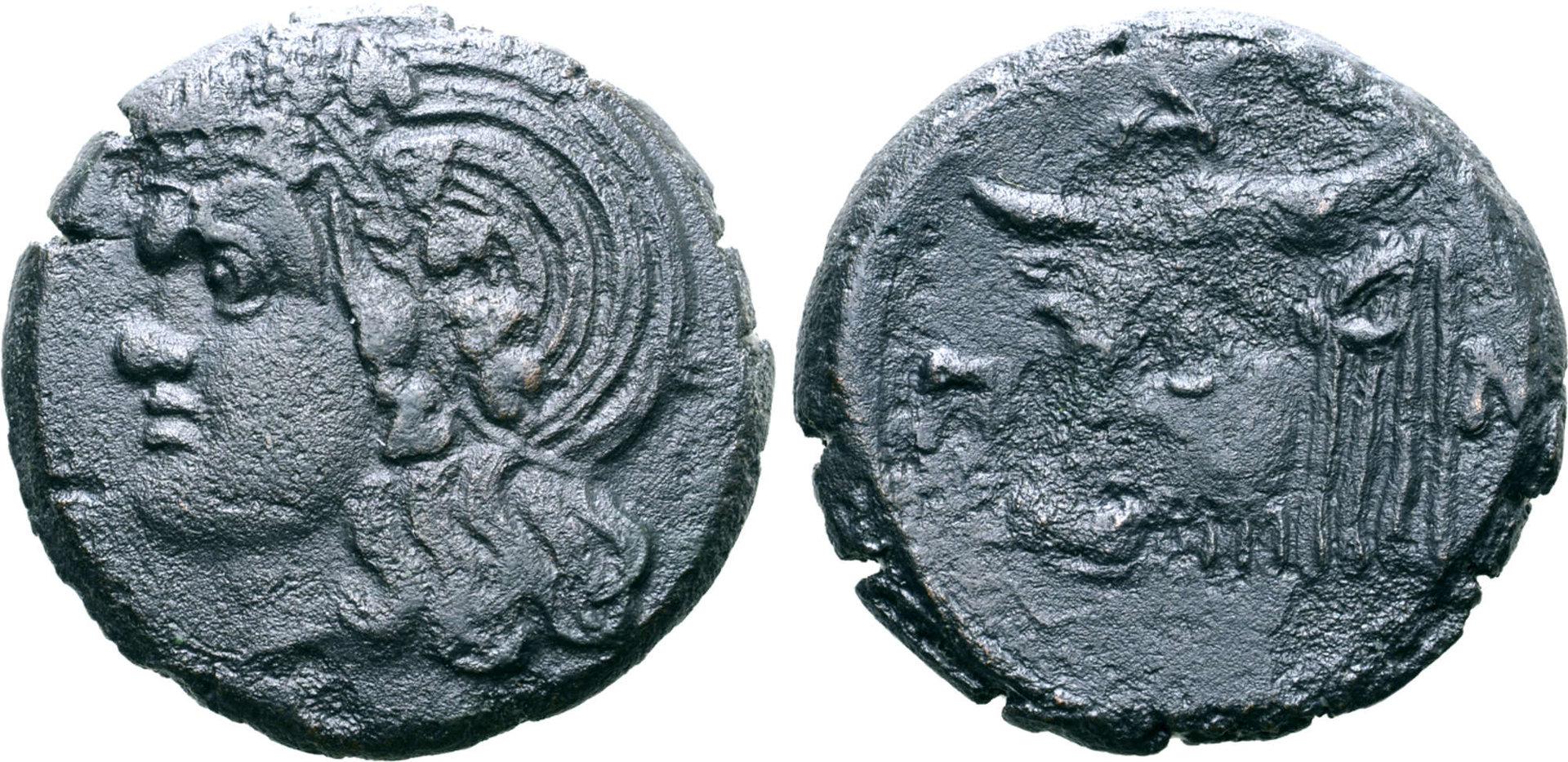 Kimmerian Bosporos Pantikapion AE 27, 15.82 grams Roma auction purchase 2020.jpg