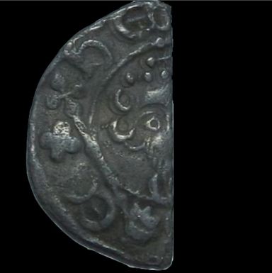 KING JOHN 1199-1216 SILVER CUT HALF PENNY - ABEL ON LVNDE - VF London Mint ab.jpg