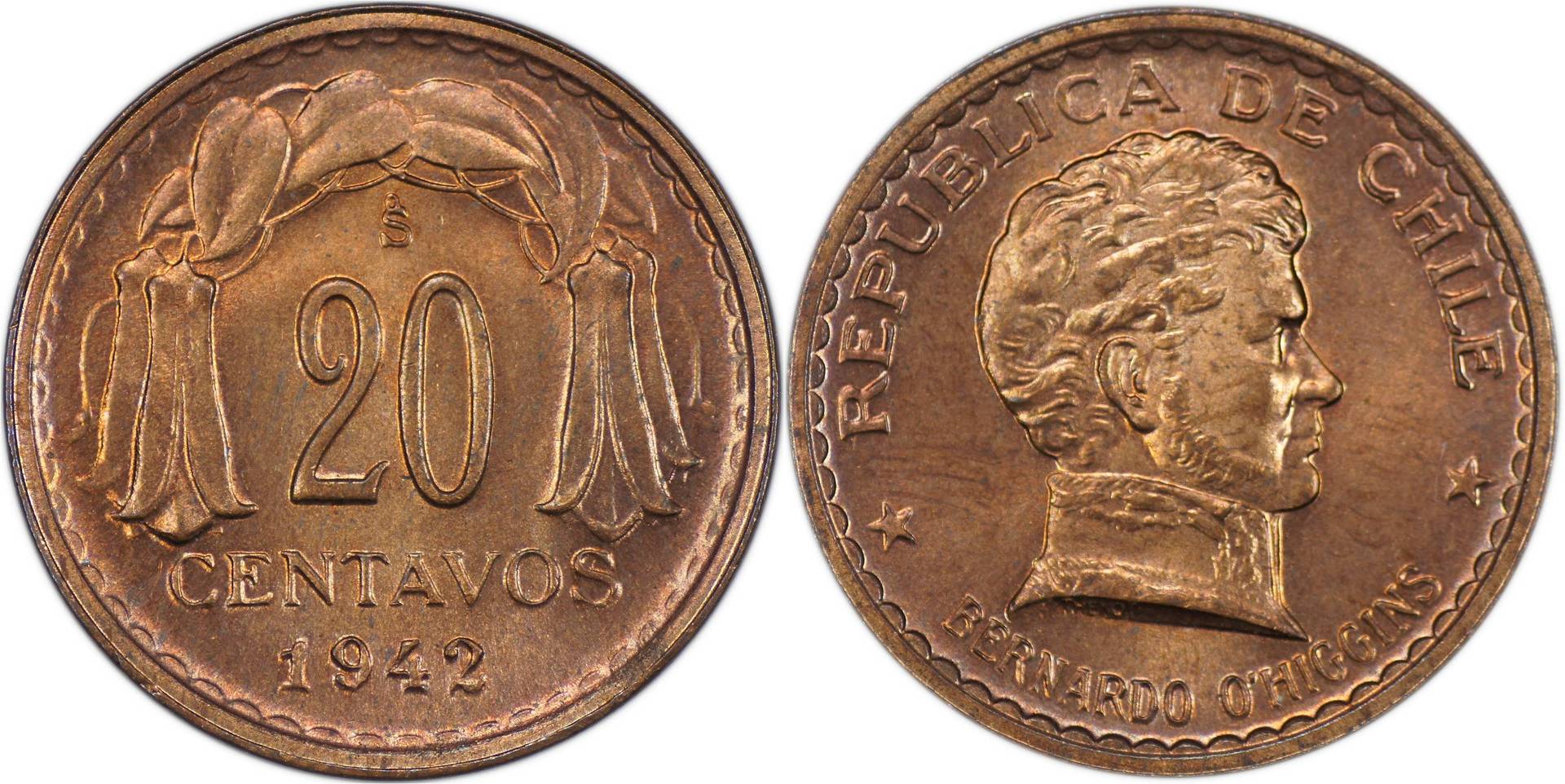 KM 177 Chile 20 Centavos 1942.jpg