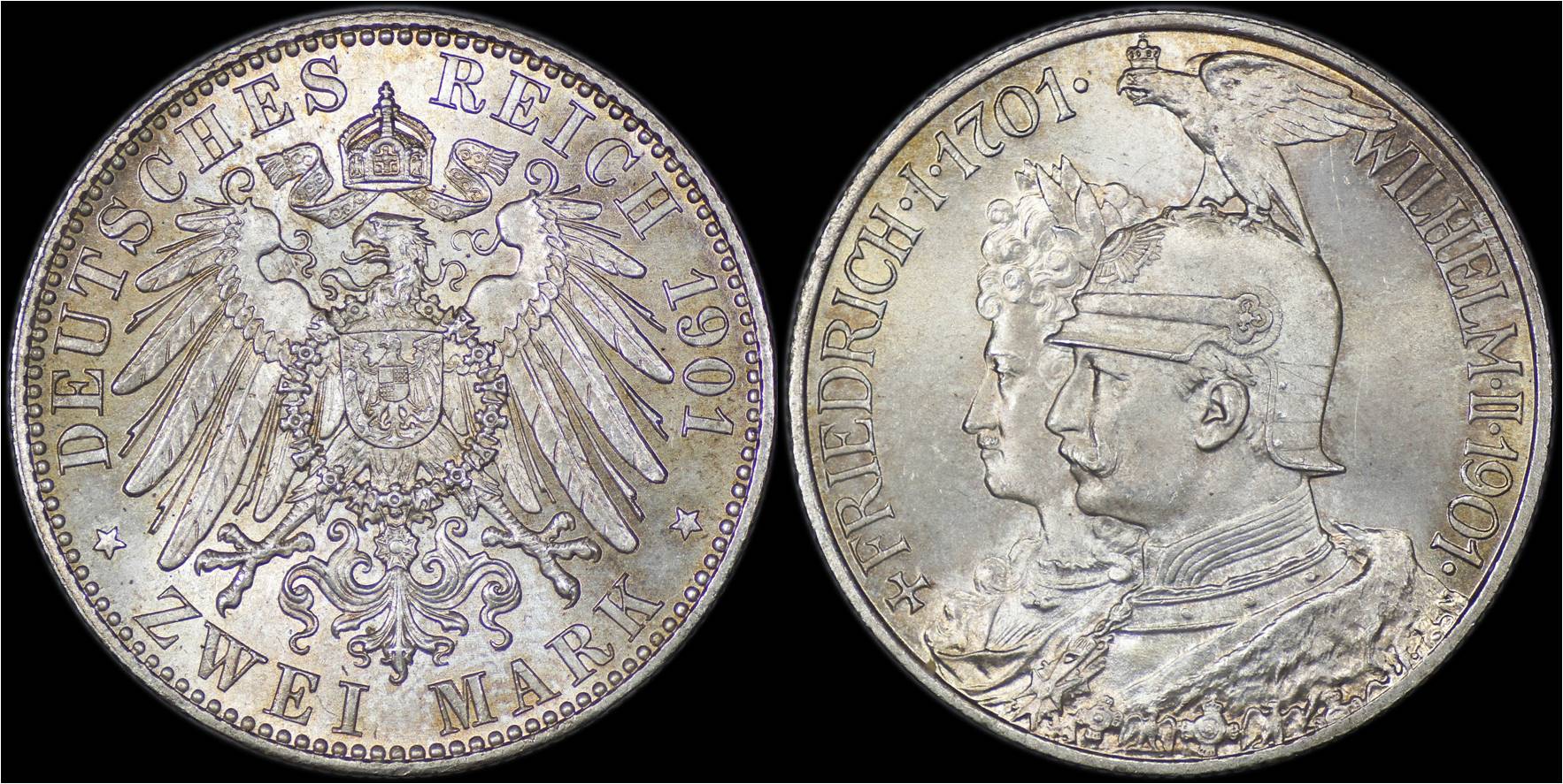 KM# 525 German States Prussia 2 Mark 1901A.jpg