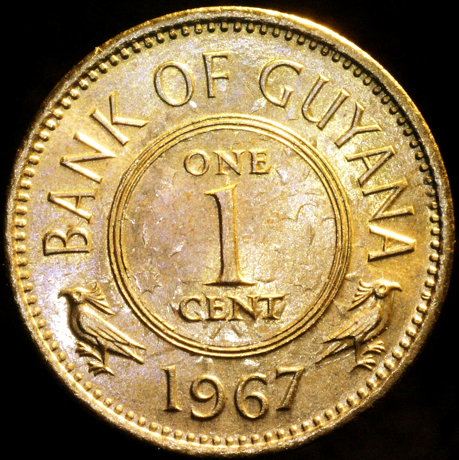 KS6169 Guyana 1967, 1 Cent KM# 31.JPG