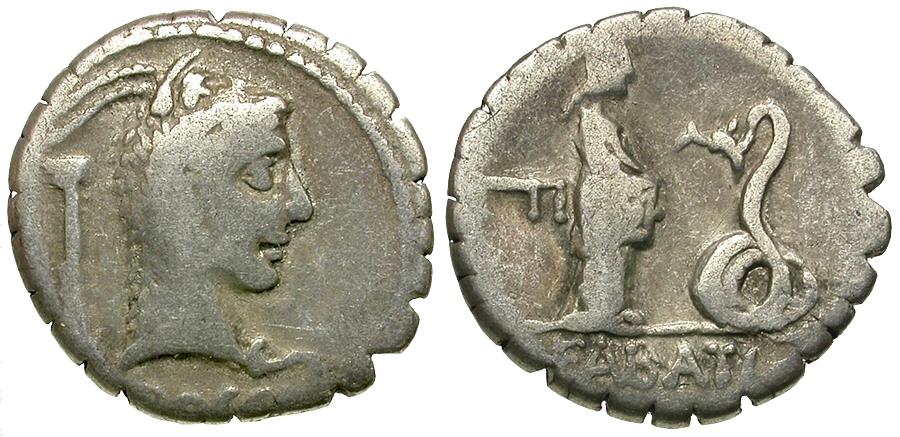 L Roscius Fabatus Juno Sospita denarius MB.jpg