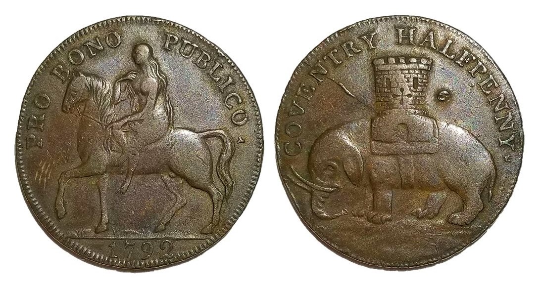 Lady Godiva Half Penny Conder token.jpg
