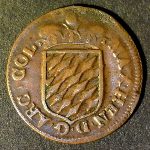Liege MAXIMILIAN HENRY COPPER LIARD 1650 1688 obverse 40pct.jpg