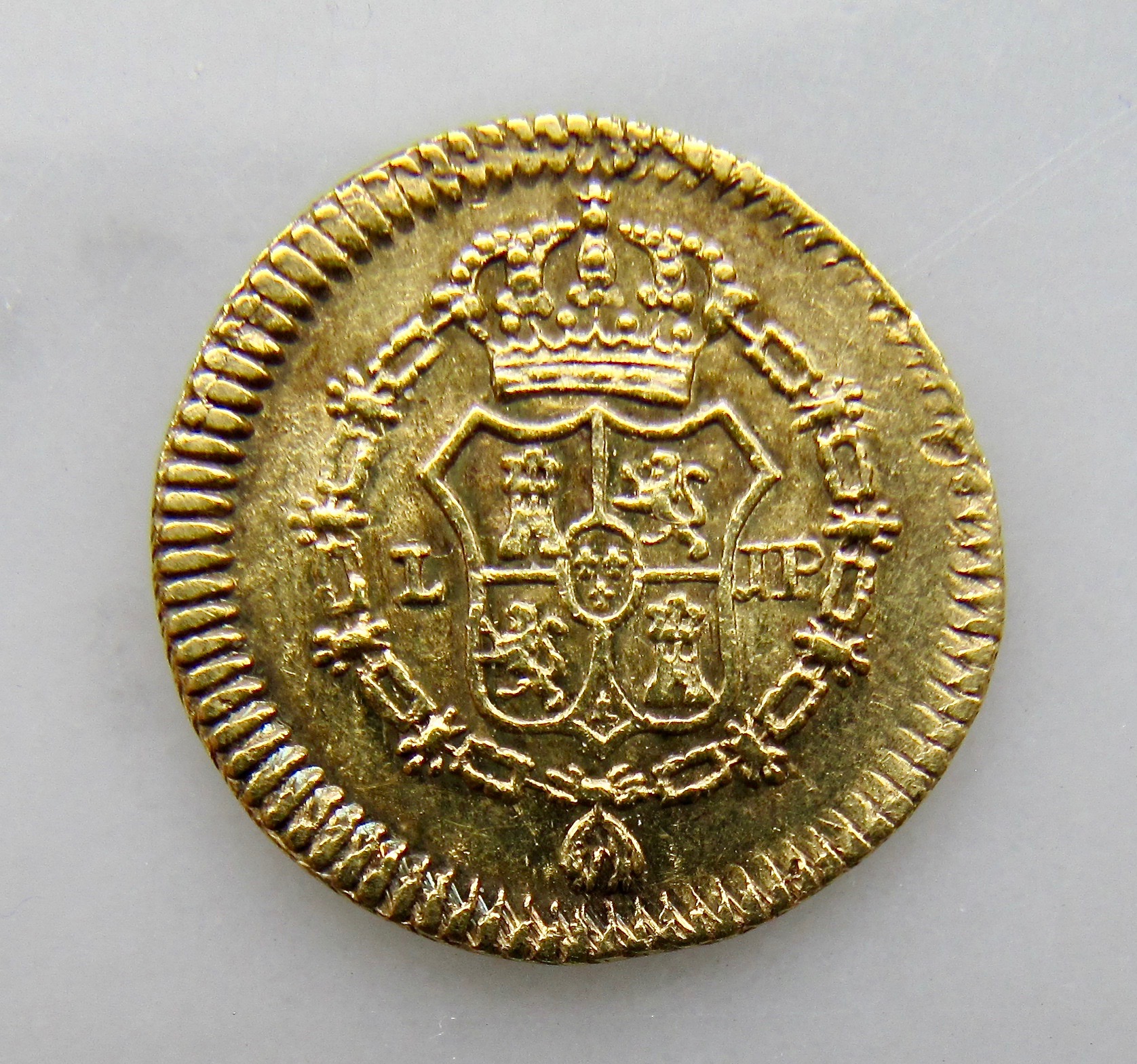 Lima Peru 1-2 half escudo 1821 REV - 1.jpg