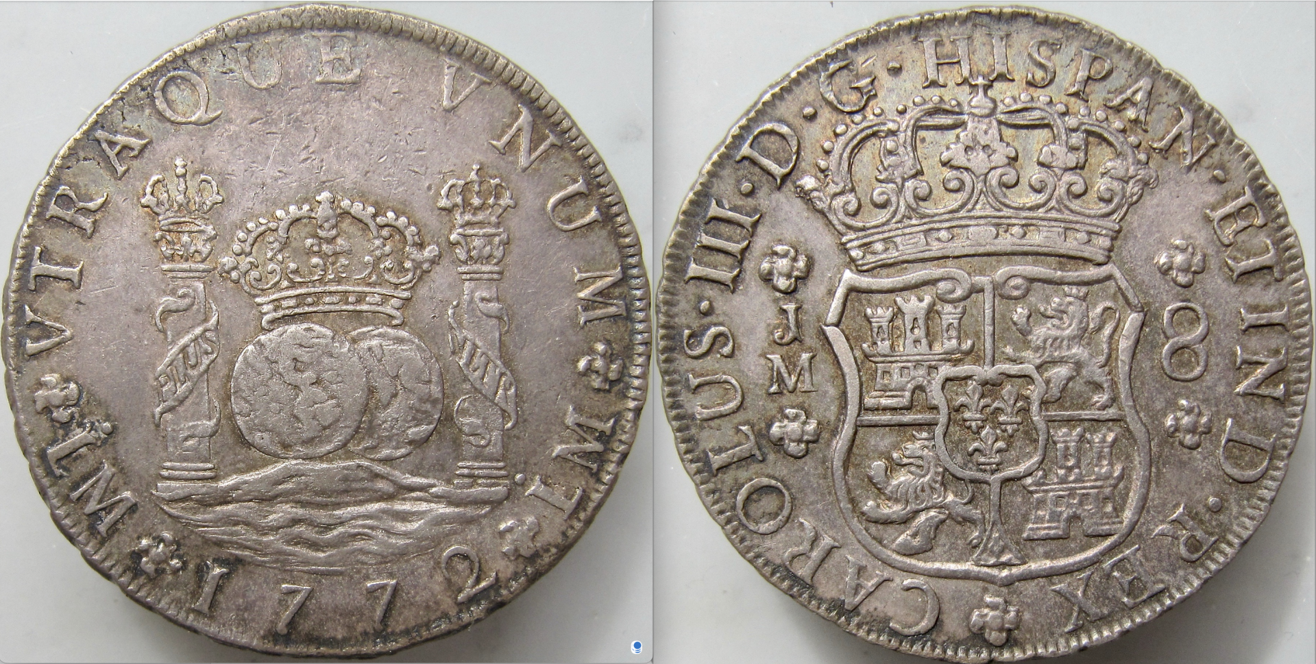 Lima Peru 8 Reales 1772 - OBV:REV - VGP !!! - 2022.png