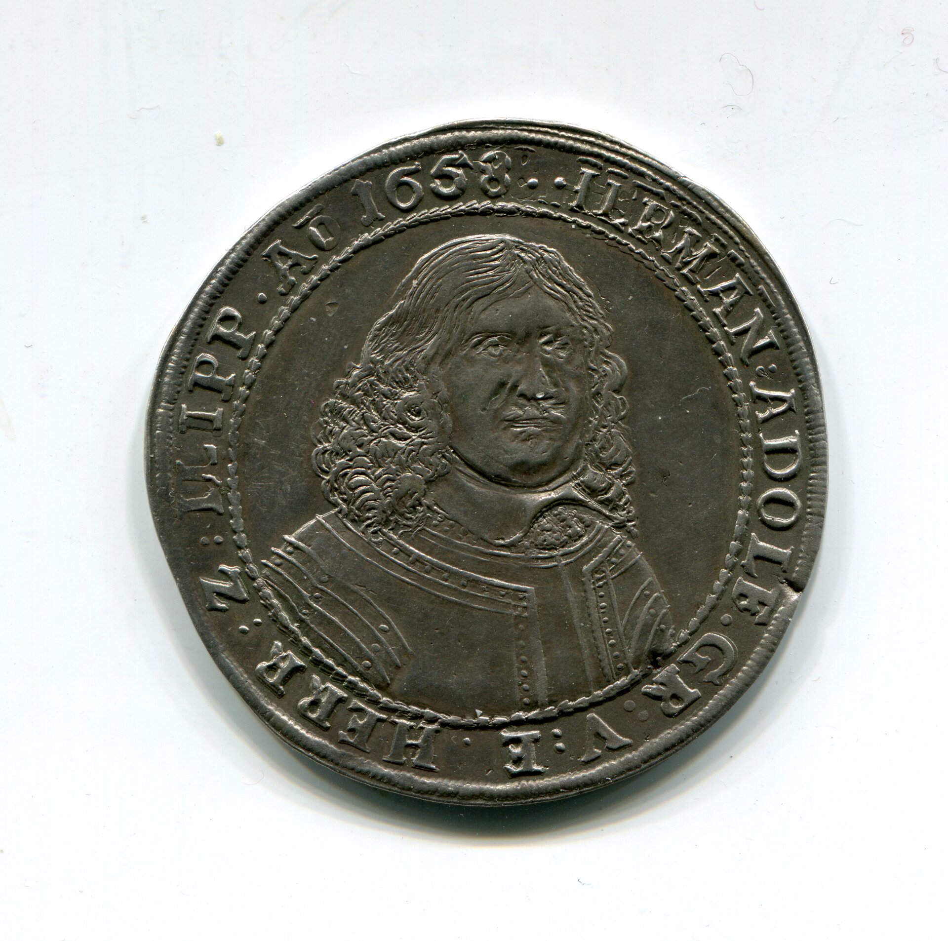 Lippe-Detmold Hermann Adolf Taler 1658 LD obv 376.jpg