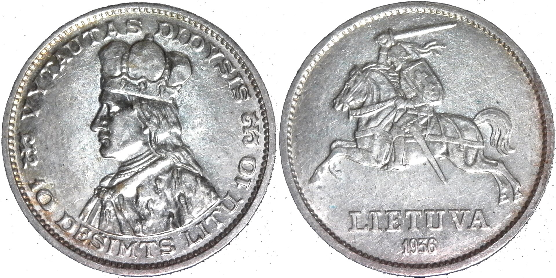 Lithuania 10 Litu Horeseman 1936 obv-side-cutout.jpg
