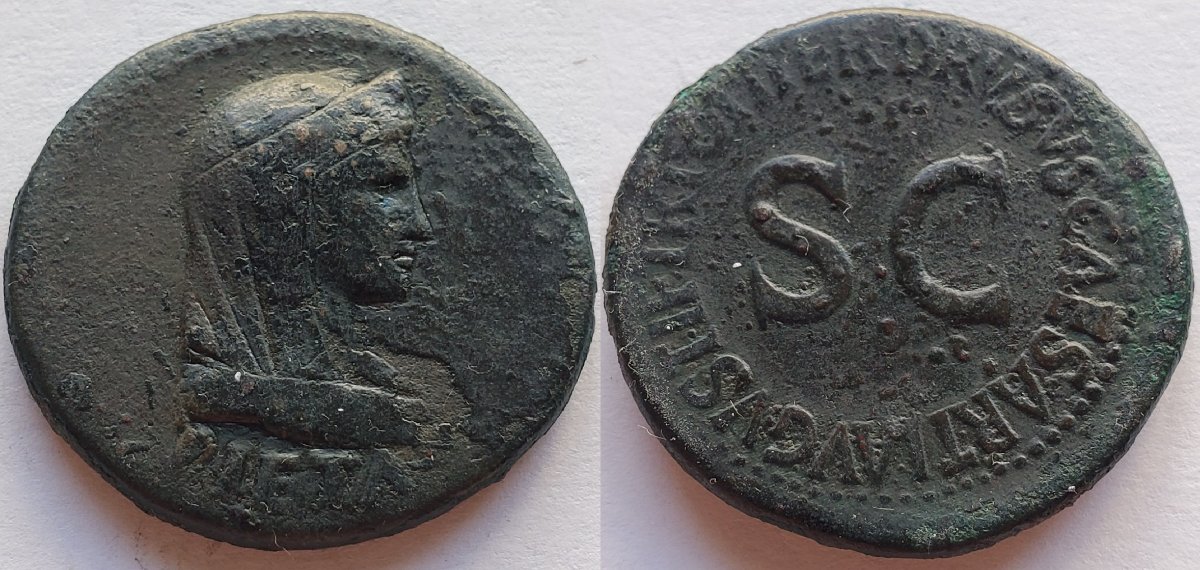 Livia or Livilla Dupondius pietas drusus.jpeg