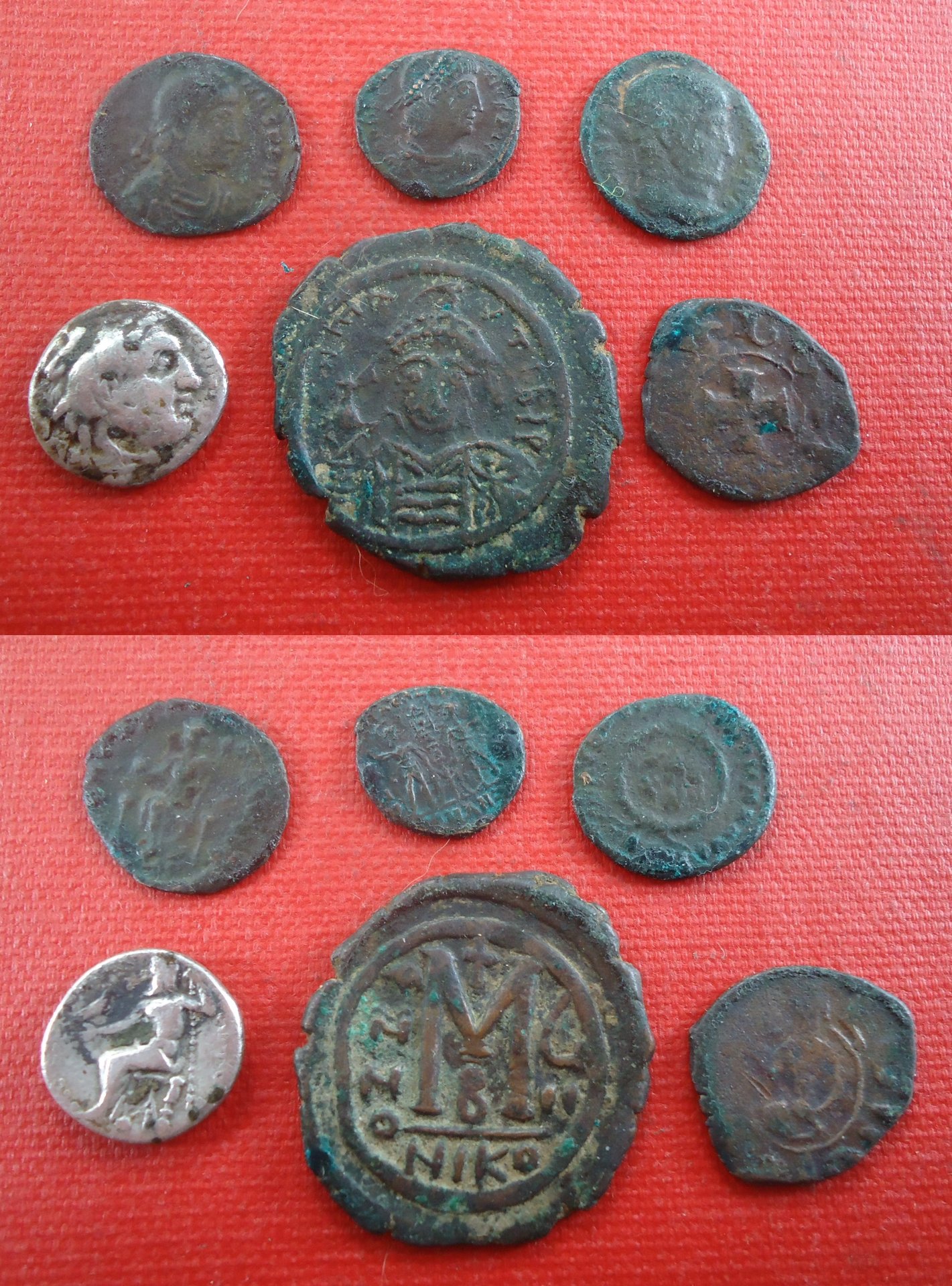 Lot - Macedon Drachm Maur Tib follis etc Aug 2019 (0x).jpg