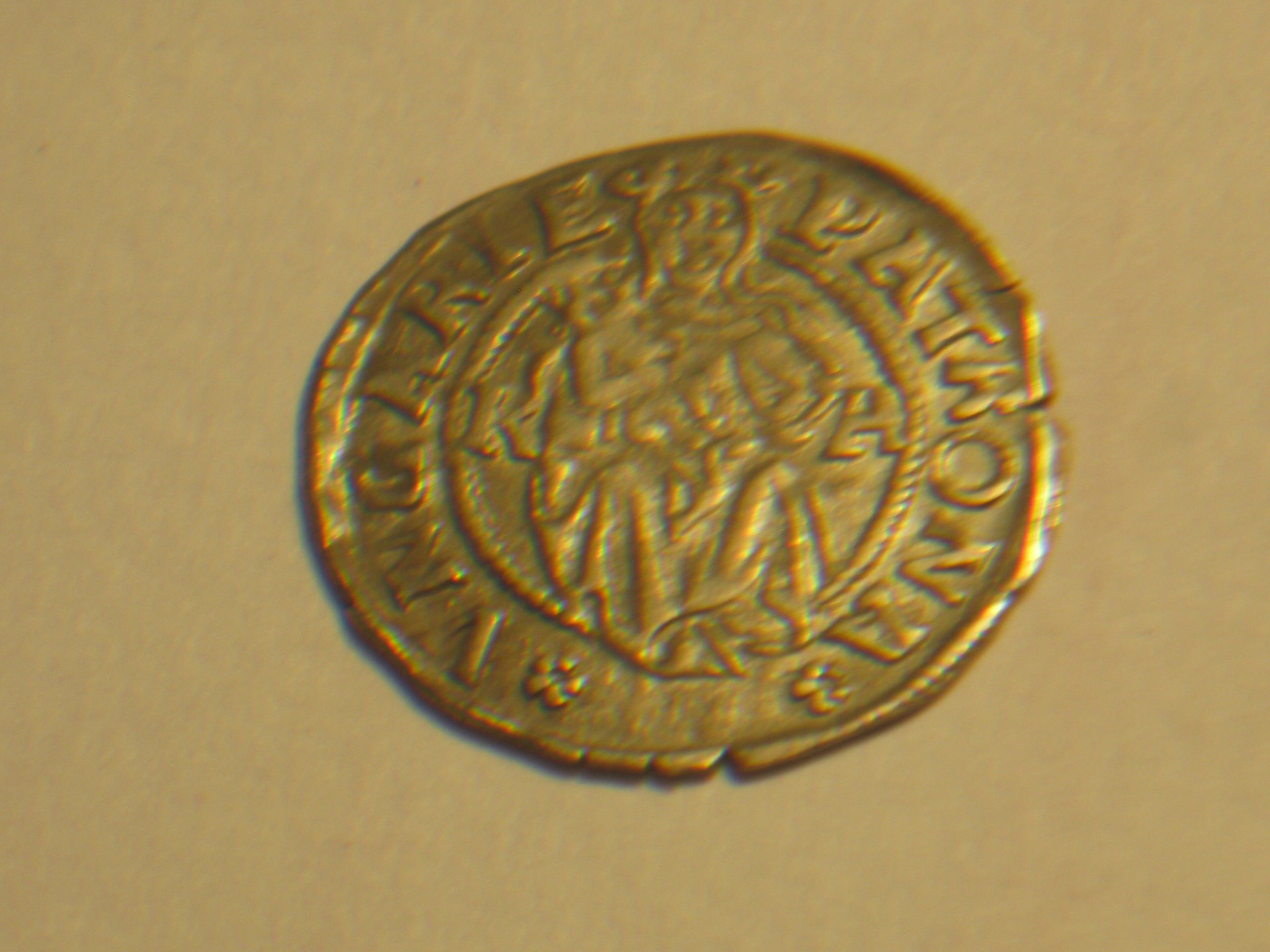 Louie ll Hungary denar 1516-26 003.JPG