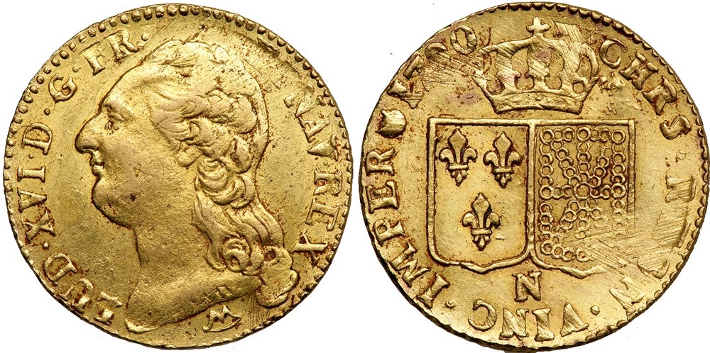 Louis XVI Ecu d'or 1790  - 1.jpg