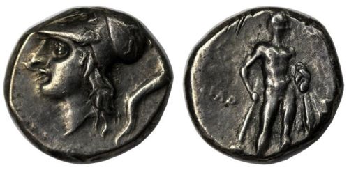 Lucania stater obv rev.JPG