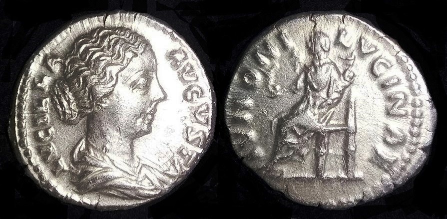 Lucilla IVNONI LVCINAE seated Denarius.jpg