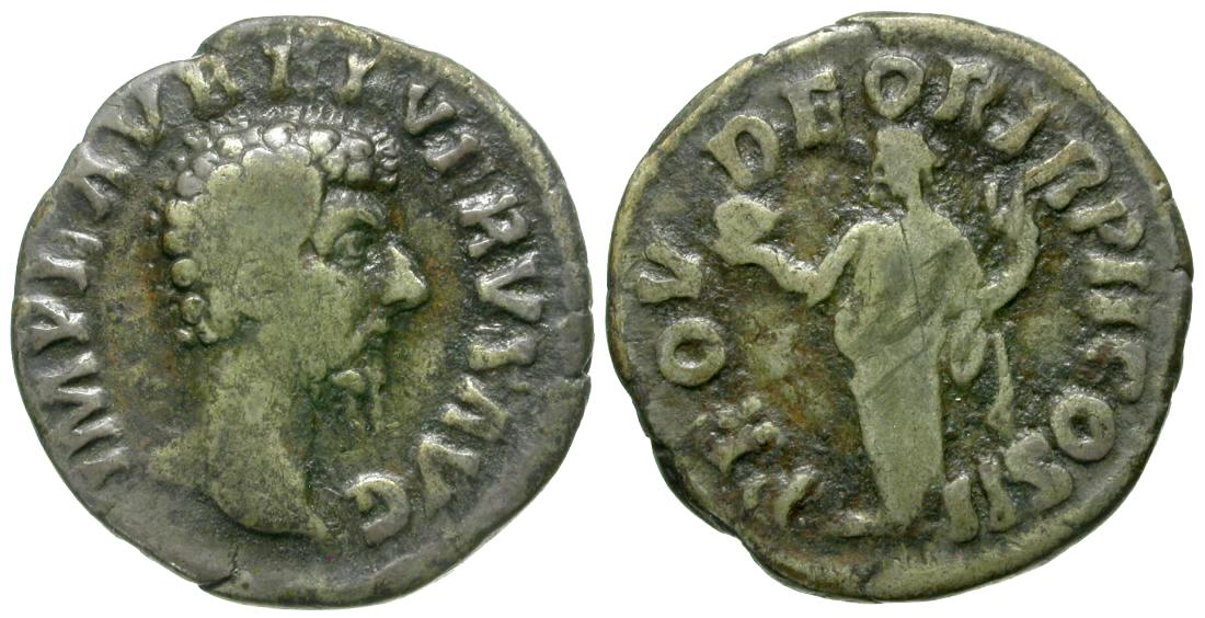 Lucius Verus - 161-169 - AR Denarius RIC III 482 - ex E. Boudeau, Paris - pre-1912.jpg