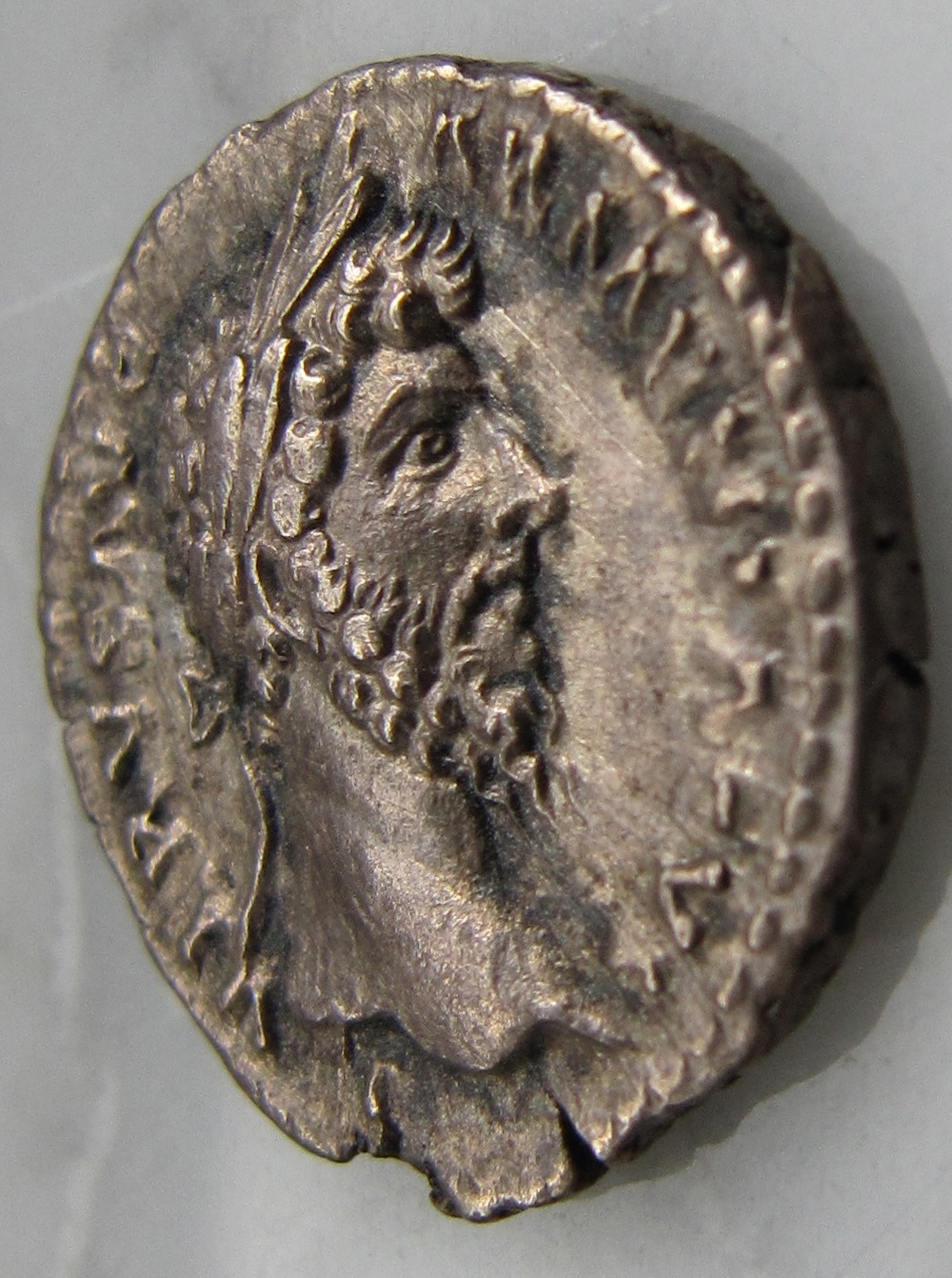 Lucius Verus Denarius Mars - Profile - OBV  - 1.jpg