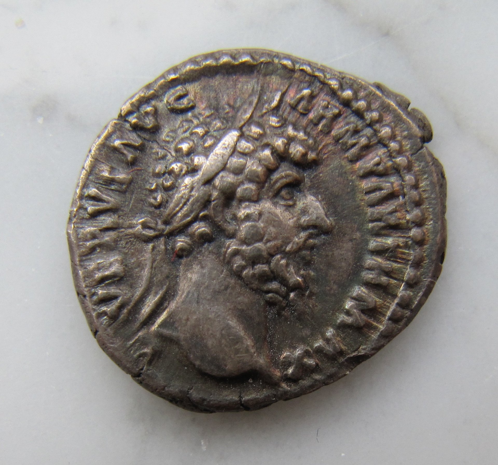 Lucius Verus denarius - mourning-Obv - 1.jpg
