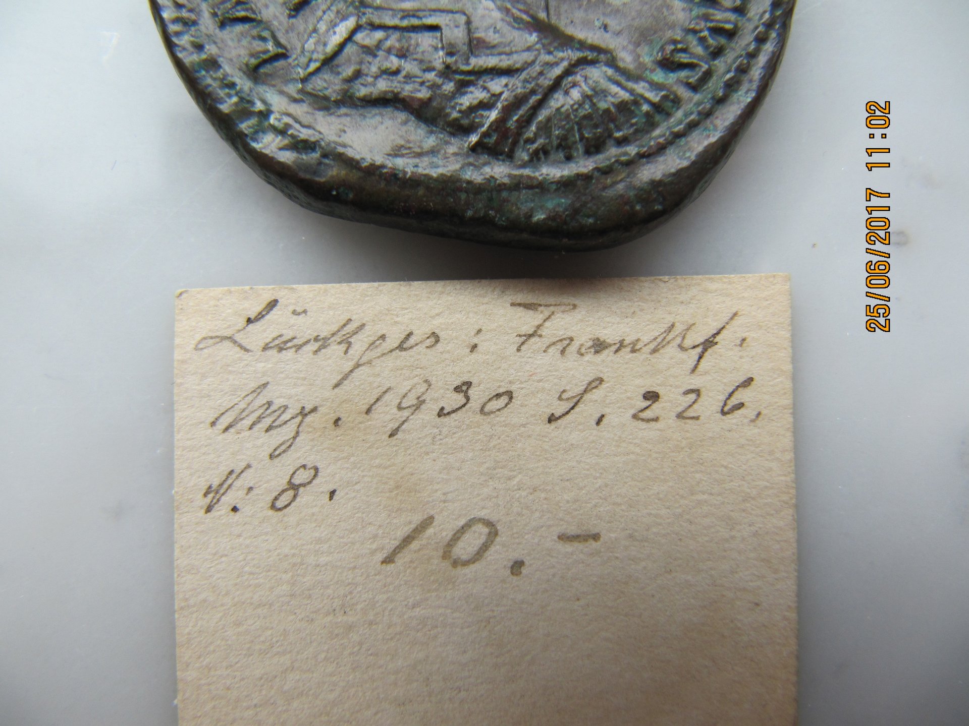 Lucius Verus Sestertius + Ticket Lüttgers 1 - 1.jpg