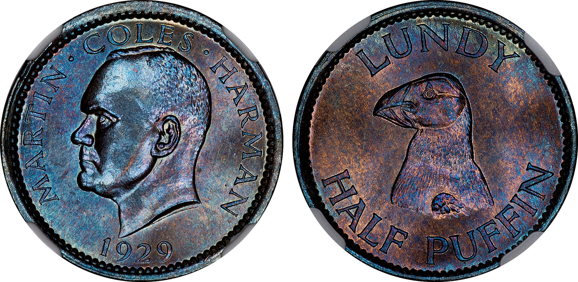 Lundy - 1929 Half Puffin F.jpg