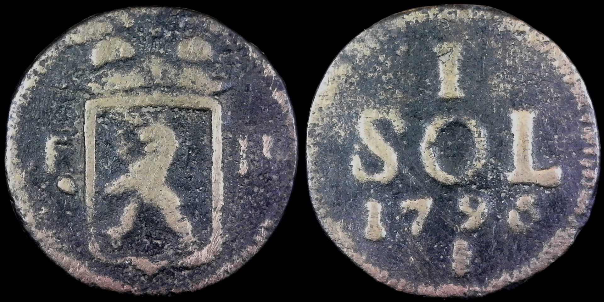 Luxembourg 1795I Sol Brass Coin Siege Coinage obv (2)-side.jpg