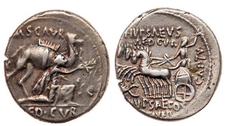 M. Aemilius Scaurus and Pub. Plautius Hypsaeus Goldman 1.12.21.jpg