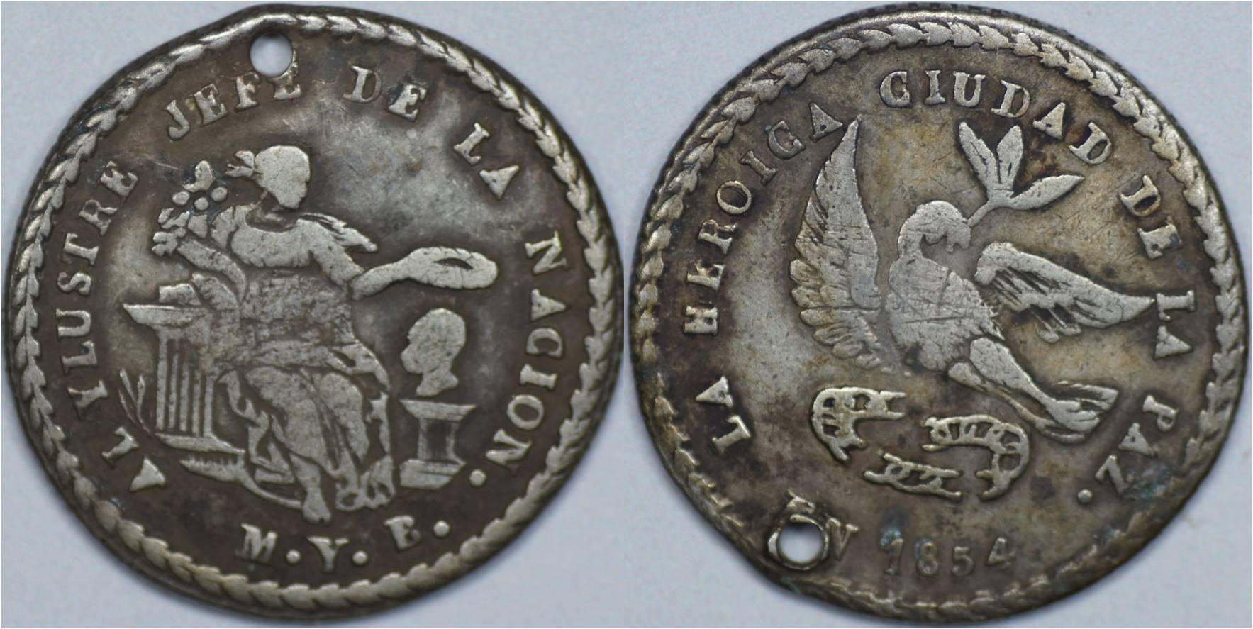 M Belzu Proclamation Bolivian Sol 1854.jpg