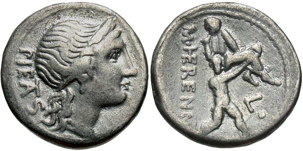 M. Herennius denarius (108-107 BCE) (1).jpg
