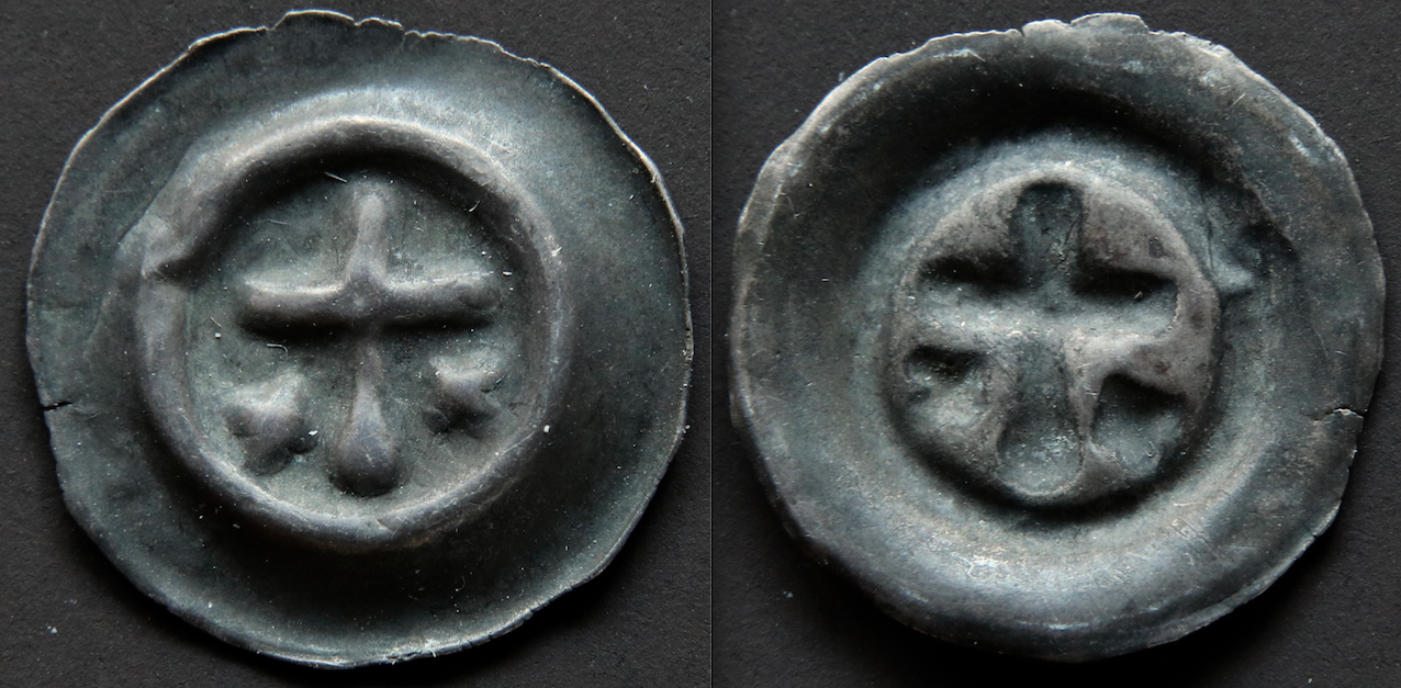 MA – Deutschland etc., Deutscher Orden, Brakteat, Kreuz mit Sternen, Waschinski 158.png